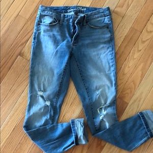 Distressed Skinny Jeans